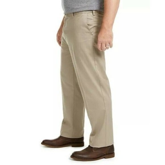 Dockers Signature Lux Cotton Pants Big & Tall 50 X 30 - Picture 9 of 12